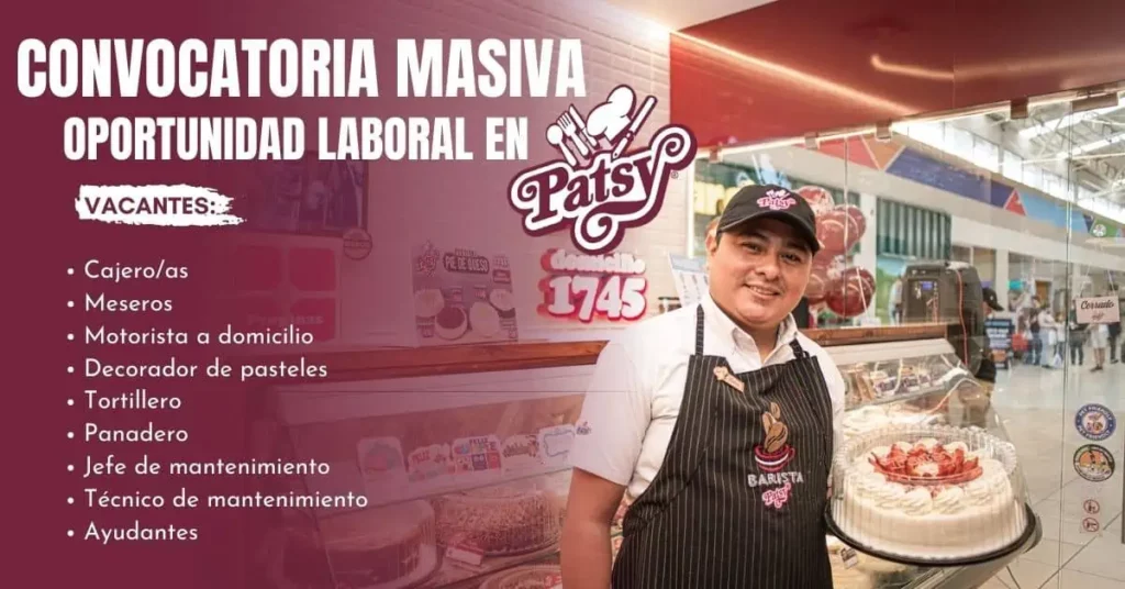 PATSY Convocatoria de Empleos